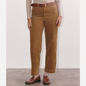 NEW Everlane The Sailor Pant in Corduroy Womens 2 Toasted Coconut